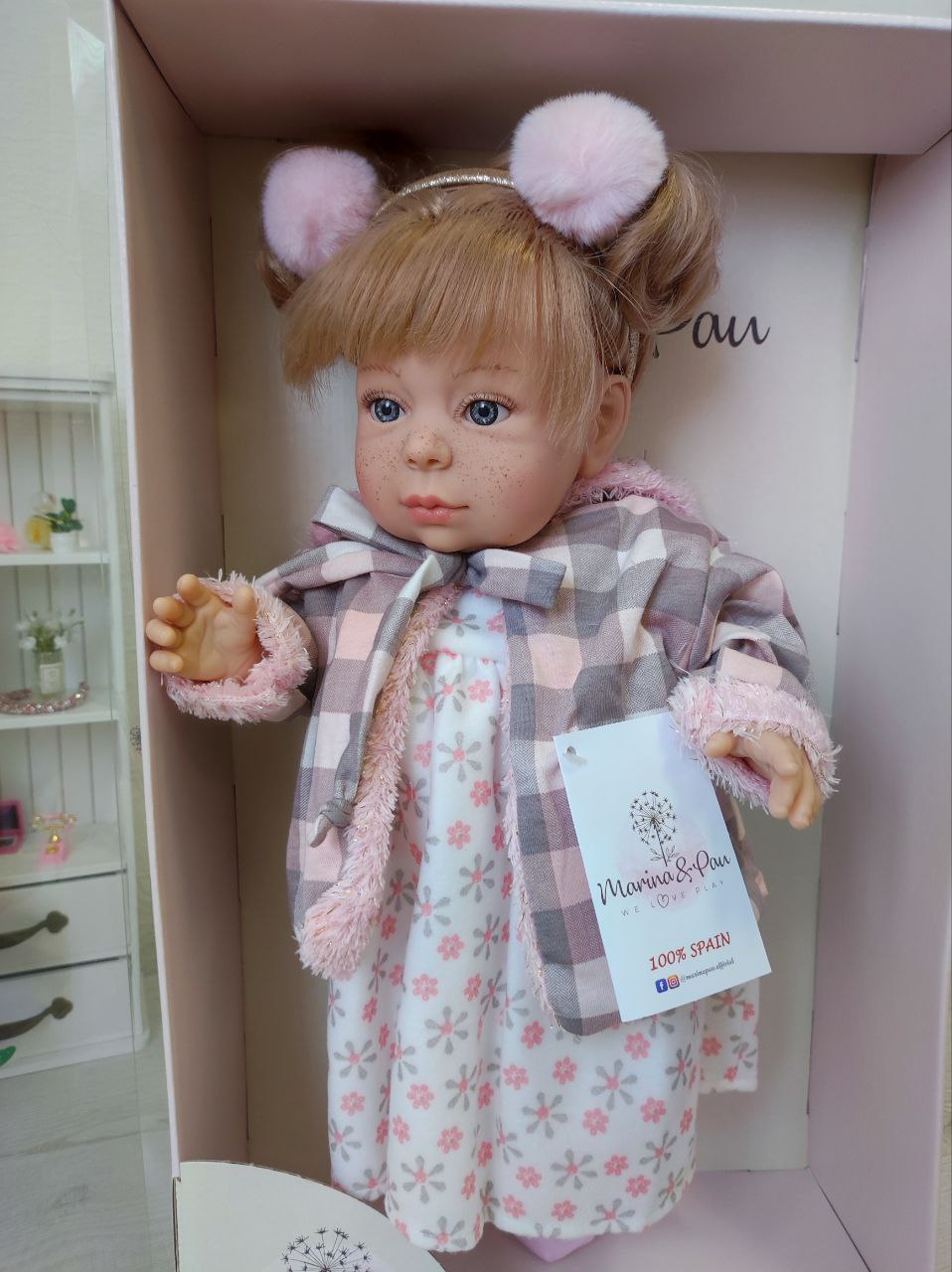 Мягкая кукла Marina&Pau 1112