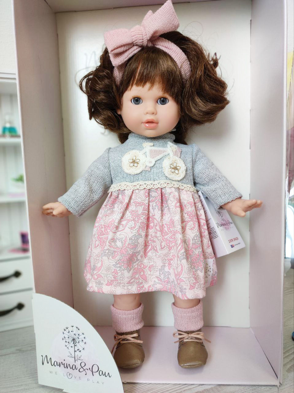 Marina&Pau мягкая кукла 0674