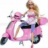 Кукла милая Штеффи на скутере Симба, 29 см