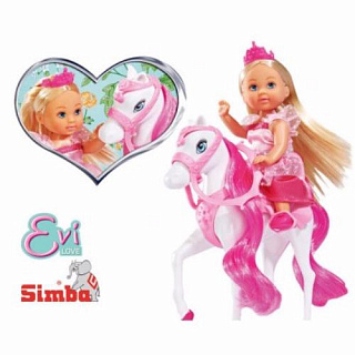 #DM_COLOR_REF# Кукла Иви Королева на Лошадке Симба, 12 см #Tiptovara# фото для пупсика