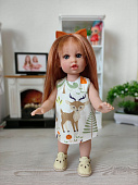 Платье Лесная сказка для кукол Marina&Pau Petit Soleil, 30 см