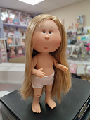 Шарнирная кукла Mia Nines d'Onil с длинными волосами без одежды 30 см