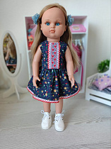 Платье в украинском стиле для куклы Nani Lamagik, 42 см
