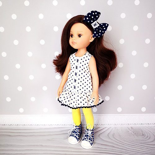 Летнее платье для кукол Paola Reina, 32 см Paola Reina 54592 #Tiptovara#
