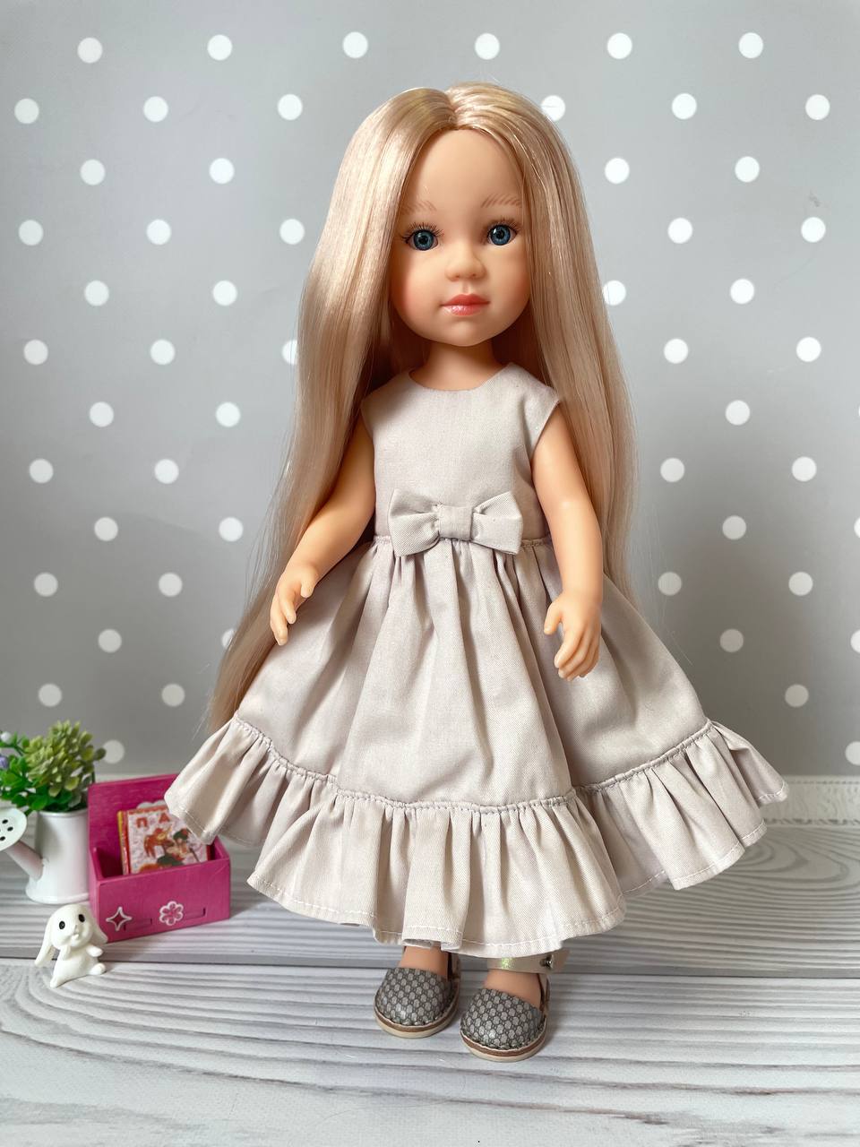 Стильное платье для куклы Paola Reina, 32 см Paola Reina HM-KS-1039 #Tiptovara#