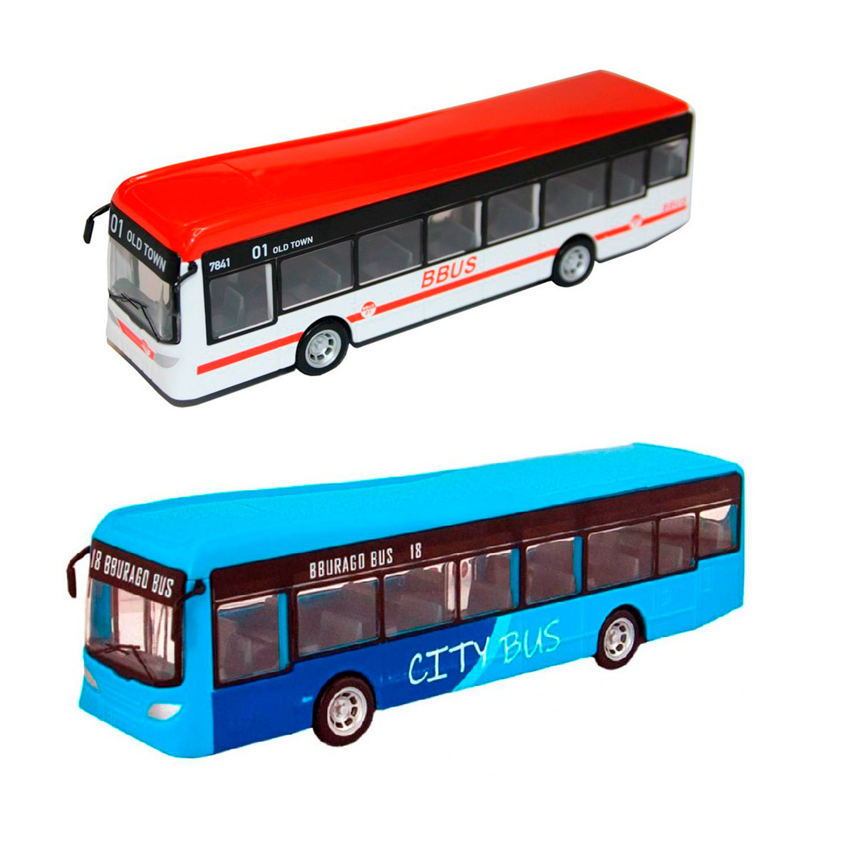 #DM_COLOR_REF# Автомодель серии City Bus - АВТОБУС #Tiptovara#