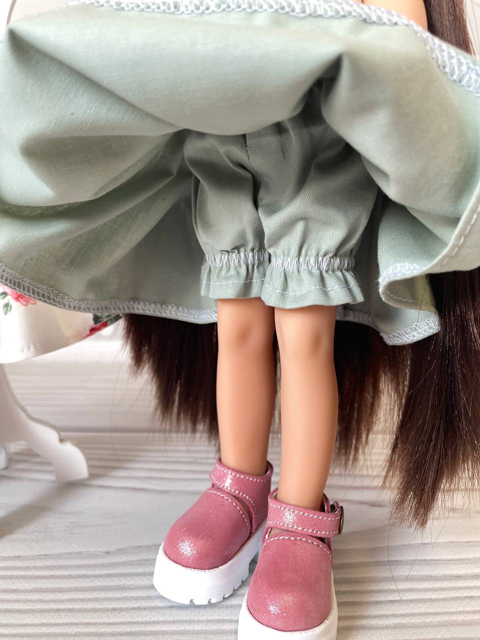 Набор Роза (4 предмета) - одежда для куклы Паола Рейна 32 см Paola Reina HM-KS-1078 #Tiptovara#