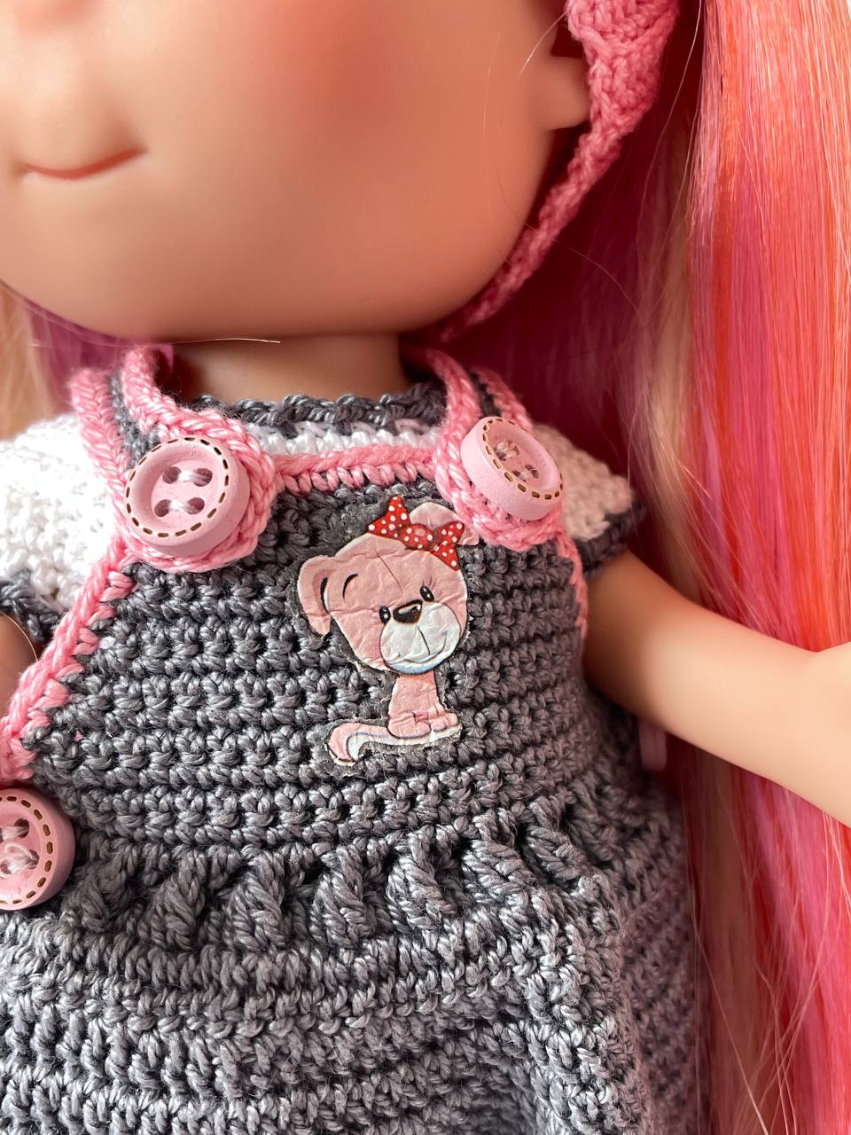 Вязаный комплект с сандалями для куклы little Mia Nines d'Onil 23 см Nines HM-IS-1002 #Tiptovara#