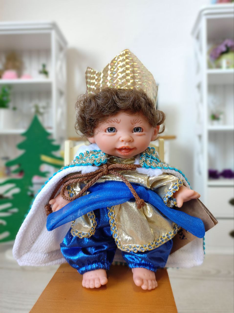 #DM_COLOR_REF# Пупс кукла Принц Gaspar Gestitos Lamagik 204, 18 см #Tiptovara# фото для пупсика