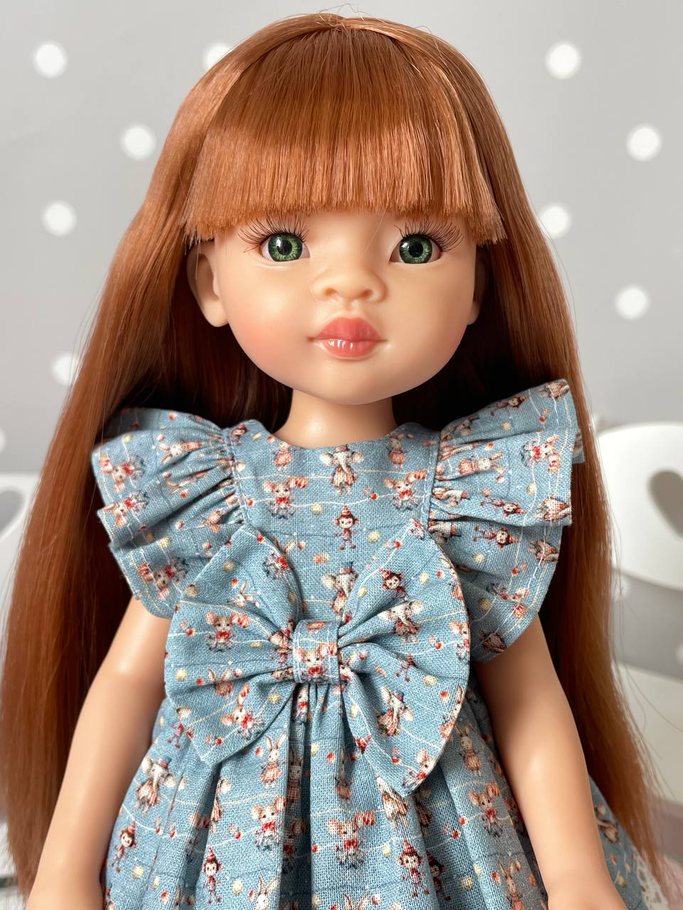 Платье Слоники для кукол Paola Reina, 32 см Paola Reina HM-BV-1120 #Tiptovara#