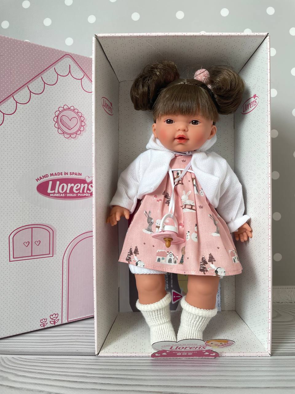 Изображение говорящей куклы #Tiptovara# Llorens 33166