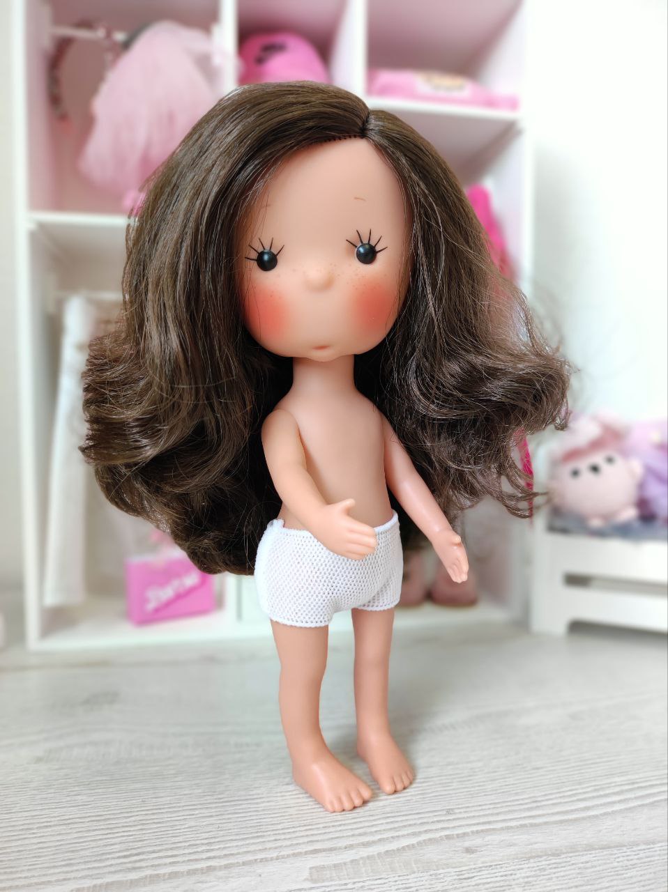 #Tiptovara# Llorens виниловая кукла 52605-nude