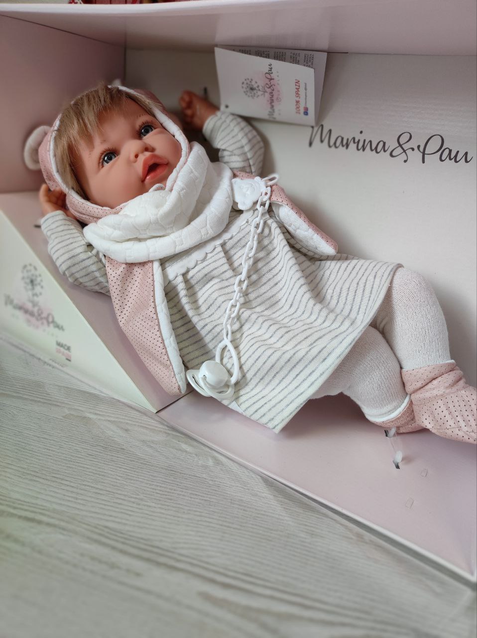 М'яка лялька 1257 Marina&Pau