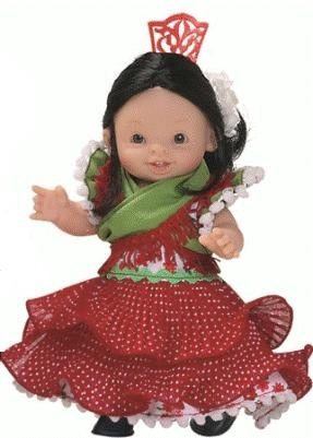 #DM_COLOR_REF# Кукла Paolita Севилья Paola Reina, 21 см #Tiptovara# фото для пупсика