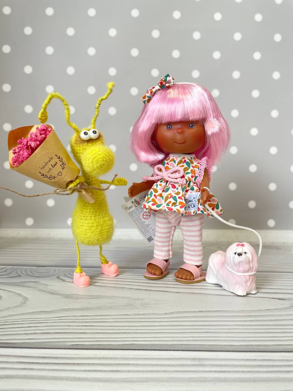 3200  лялька Розовые