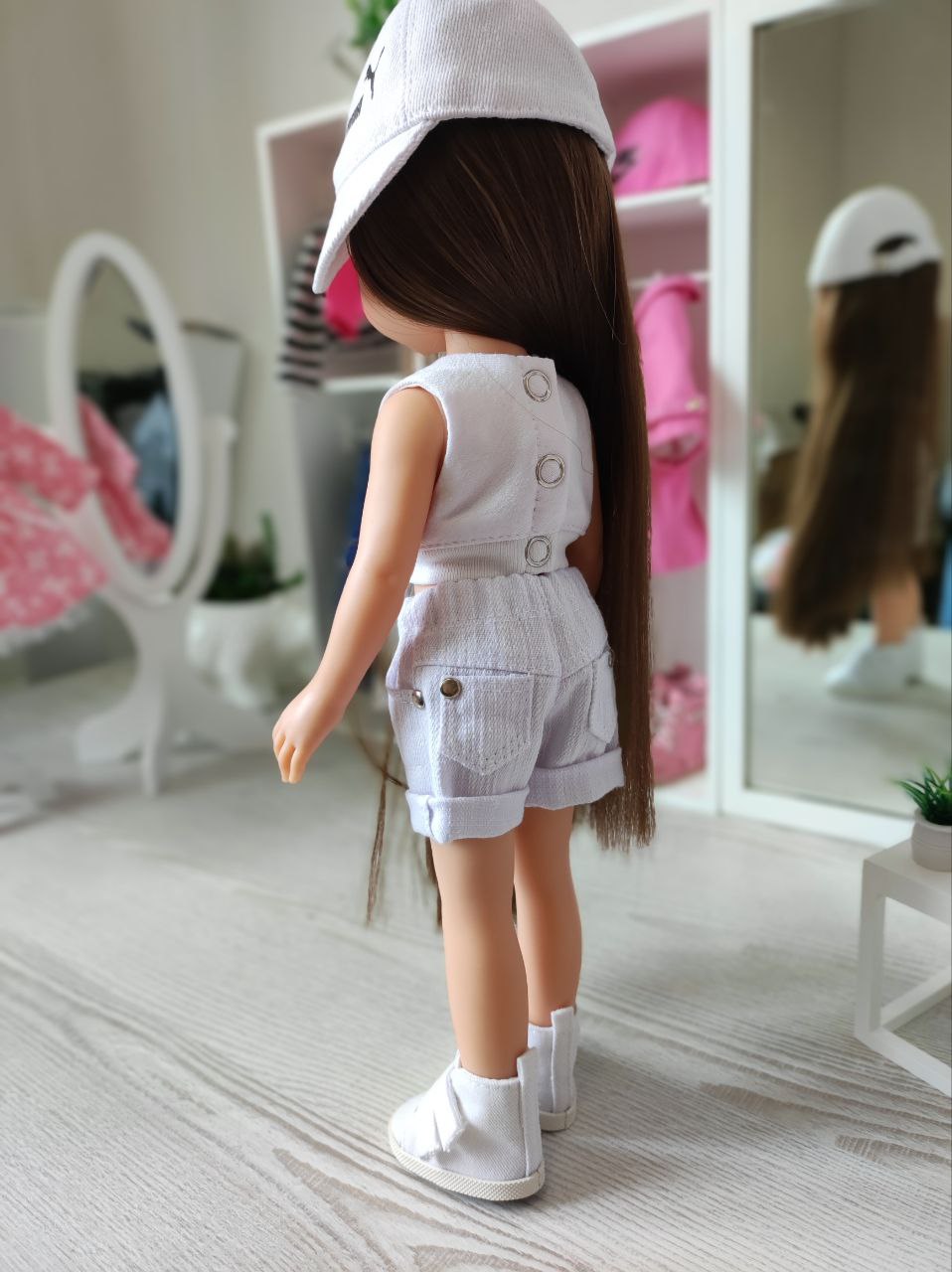 Джинсовые шорты для кукол Паола Рейна Подружки 32 см Paola Reina HM-GL-1053 #Tiptovara#