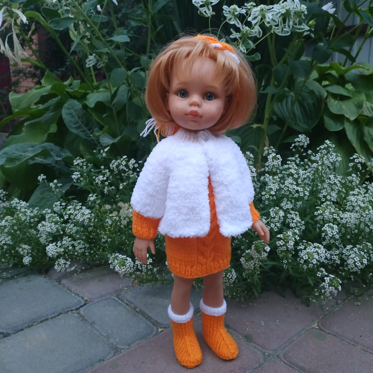 Костюм Золотая осень с сапожками для куклы Paola Reina, 32 см Paola Reina  #Tiptovara#