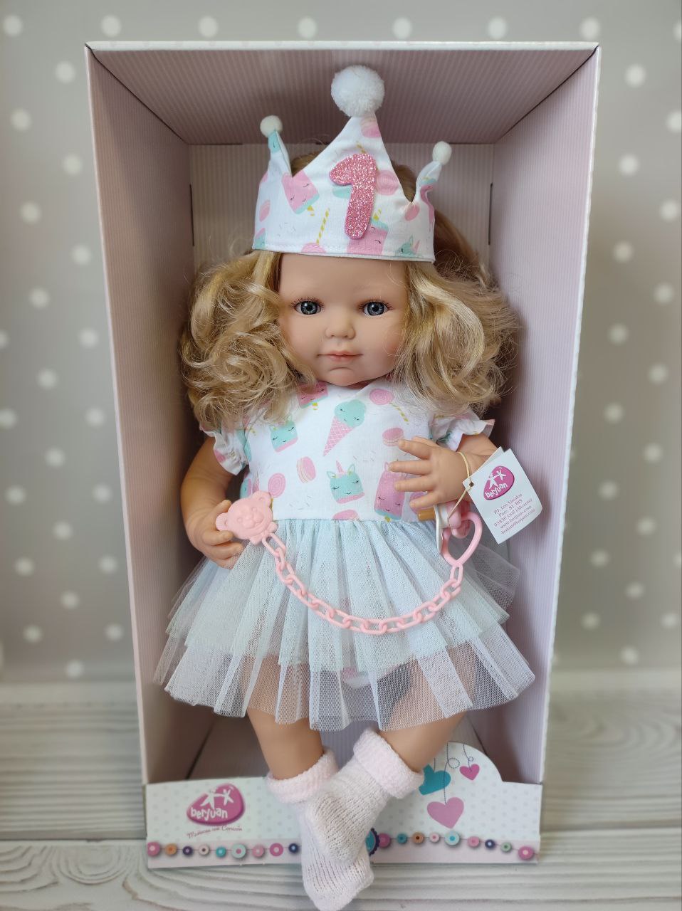 Мягкая кукла Berjuan 1228