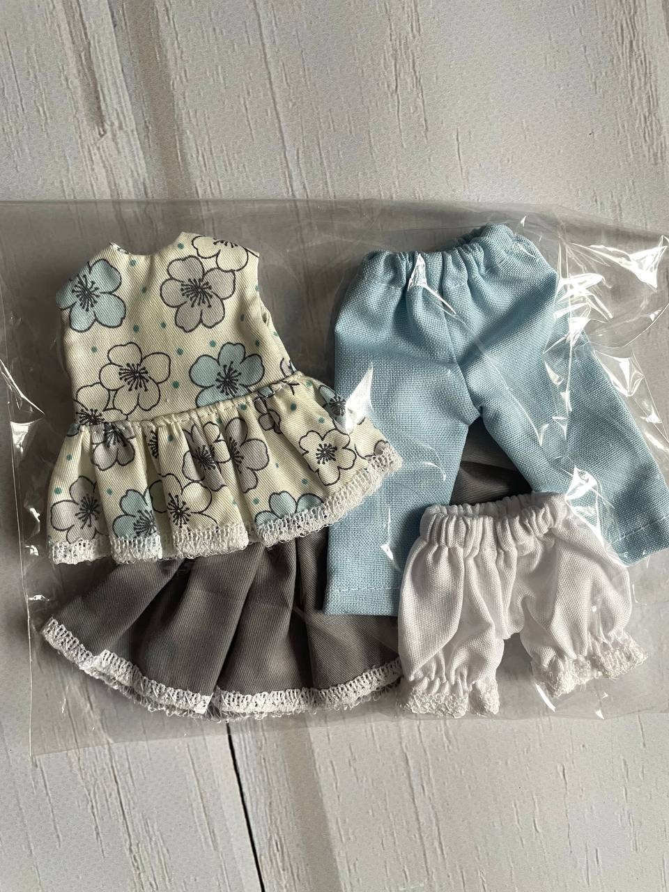 Набор одежды (4 предмета) для куклы Mini Paola Reina, 21 см / Luci Berjuan, 22 см Paola Reina HM-KS-1031 #Tiptovara#