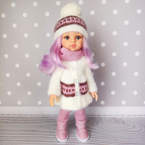 #Tiptovara# Paola Reina виниловая кукла 04517-handmade-autfit-2