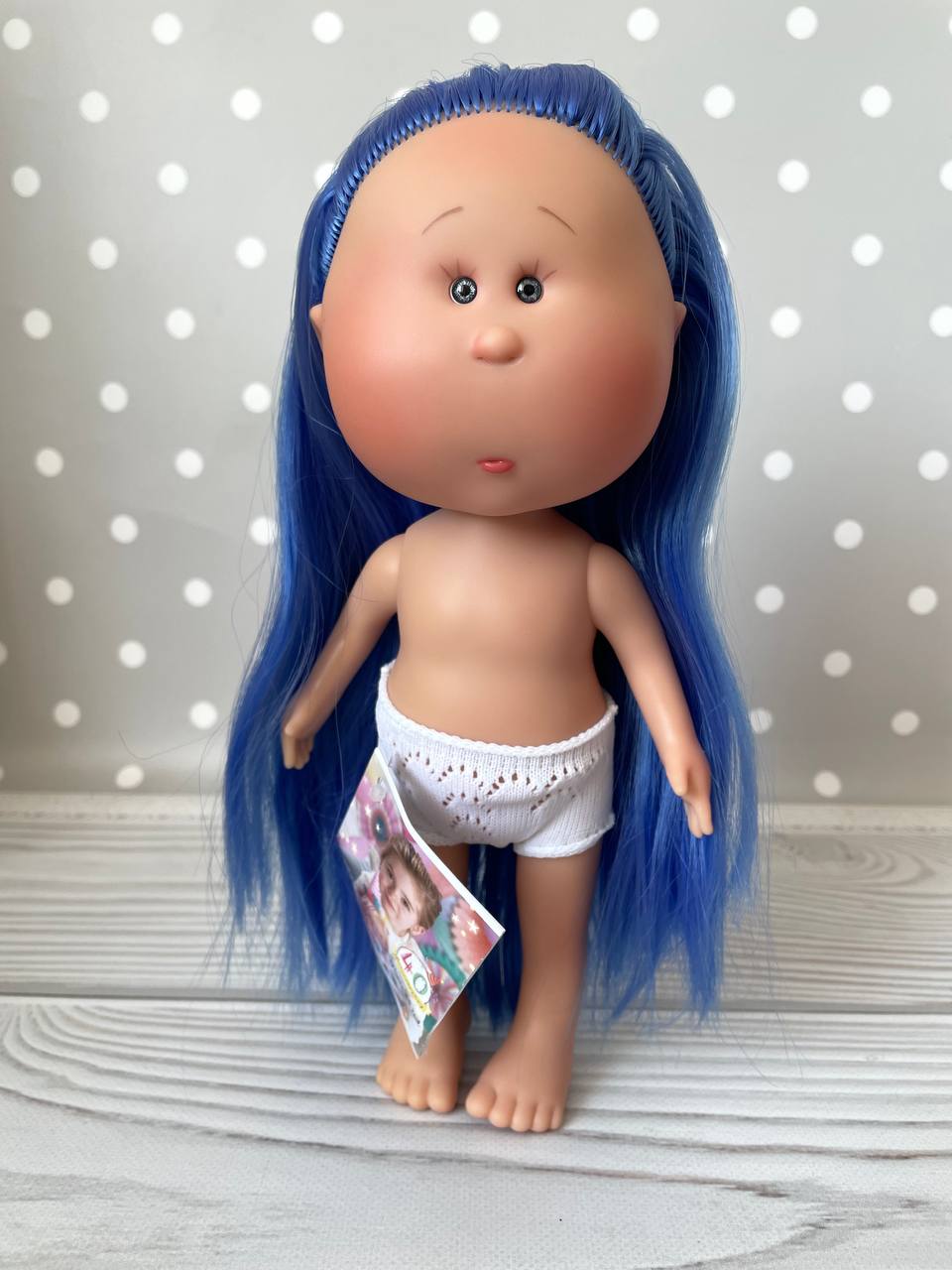 Лялька без одягу Nines виниловая кукла 3499-E