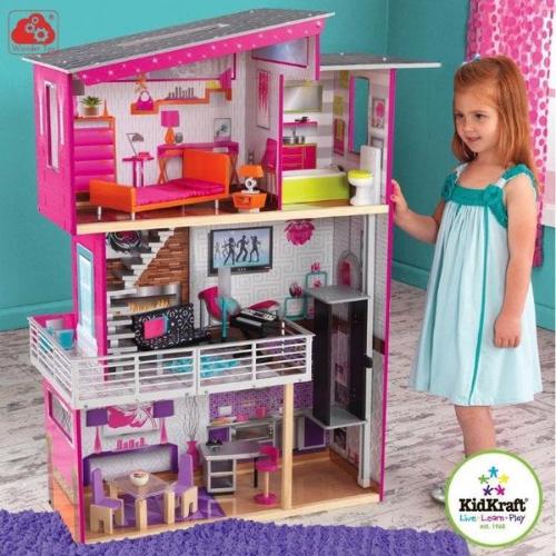  #vozrast# #DM_COLOR_REF# Кукольный домик Luxury Dollhouse KidKraft