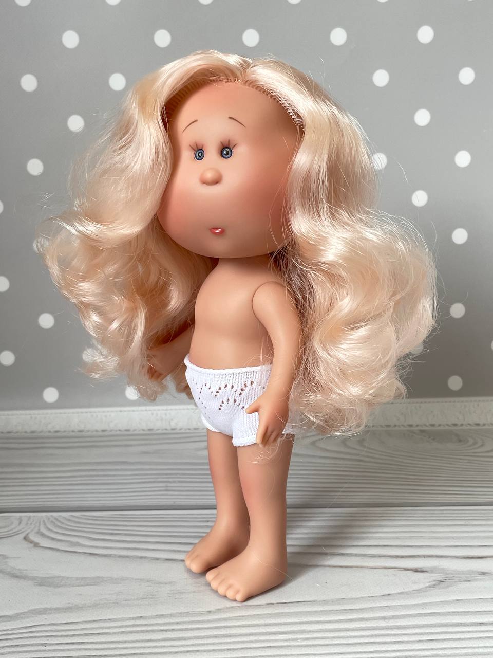 Кукла без одежды Nines Испания Миа Булочка 30 см