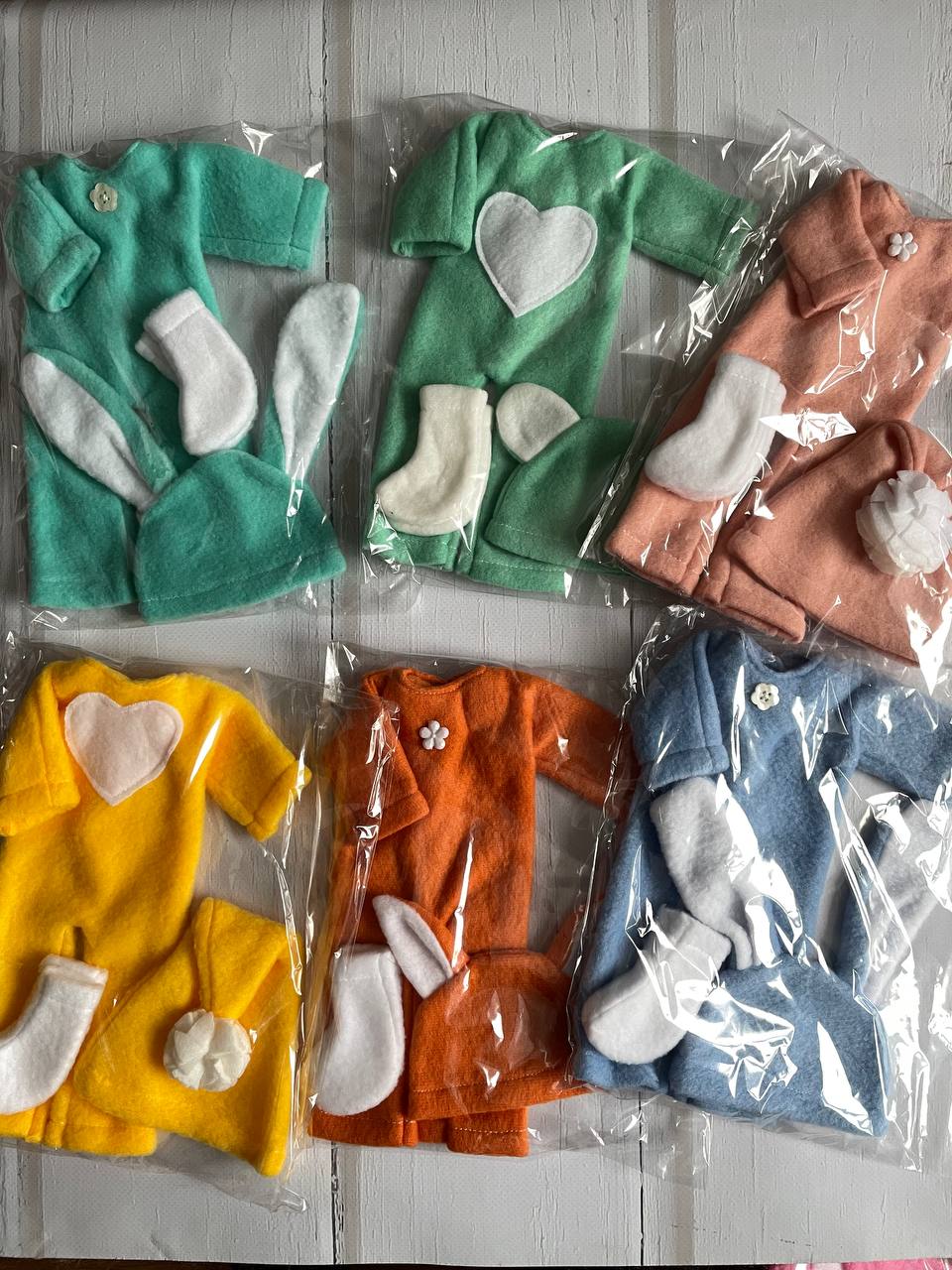 Одежда для кукол 30-35 см - Комбинезон, шапка, носочки для куклы Бержуан Berjuan HM-KS-1033 #Tiptovara#