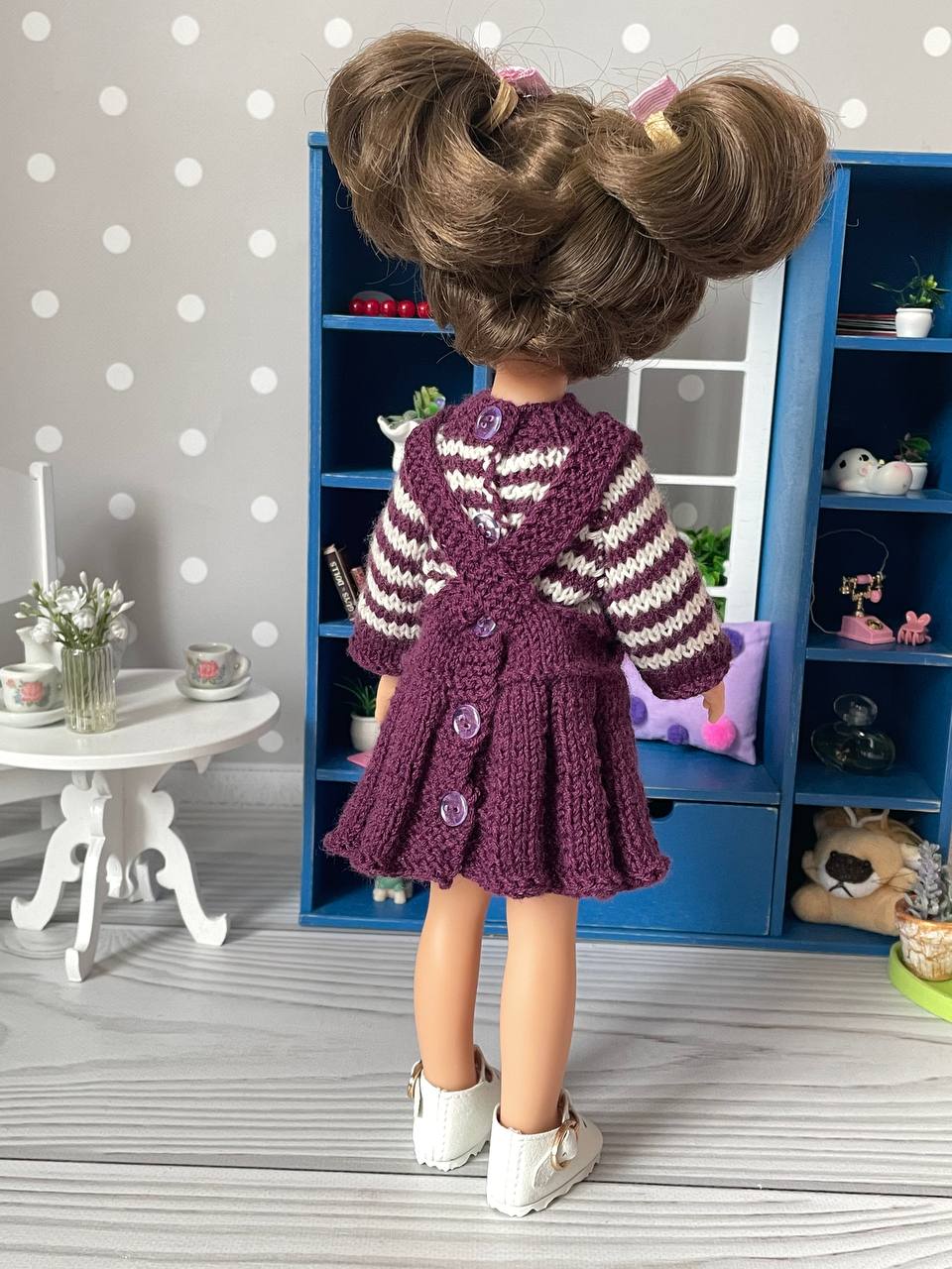 Костюм в полоску для кукол Paola Reina 32 см Paola Reina HM-KI-1022 #Tiptovara#