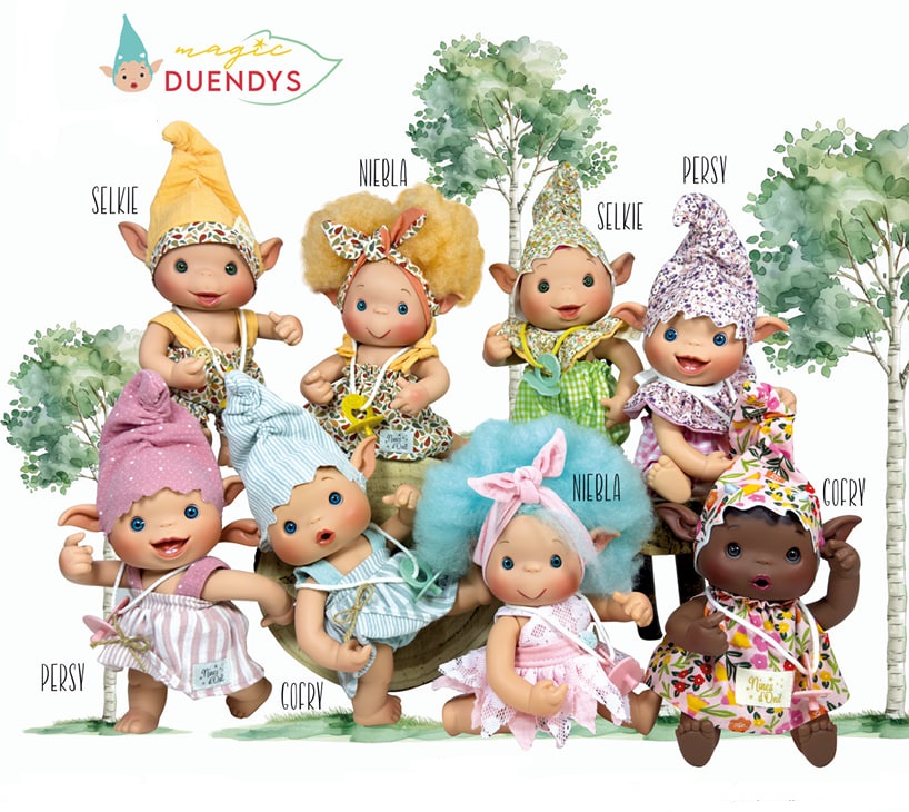 #DM_COLOR_REF# Пупсы ельфы Deunde 0374 Nines d'Onil, 24 см фото для пупсика