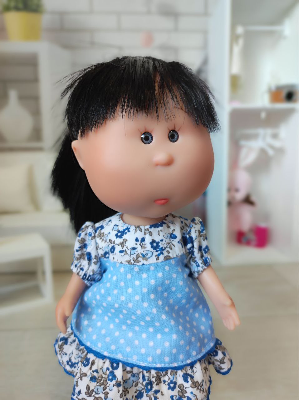 Платье Ukraine для куклы little Mia Nines d'Onil 23 см Nines HM-TG-1144 #Tiptovara#