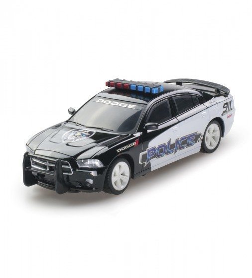#DM_COLOR_REF# Автомодель - DODGE CHARGER POLICE 2014 (черный,1:26, свет, звук, инерц.) #Tiptovara#
