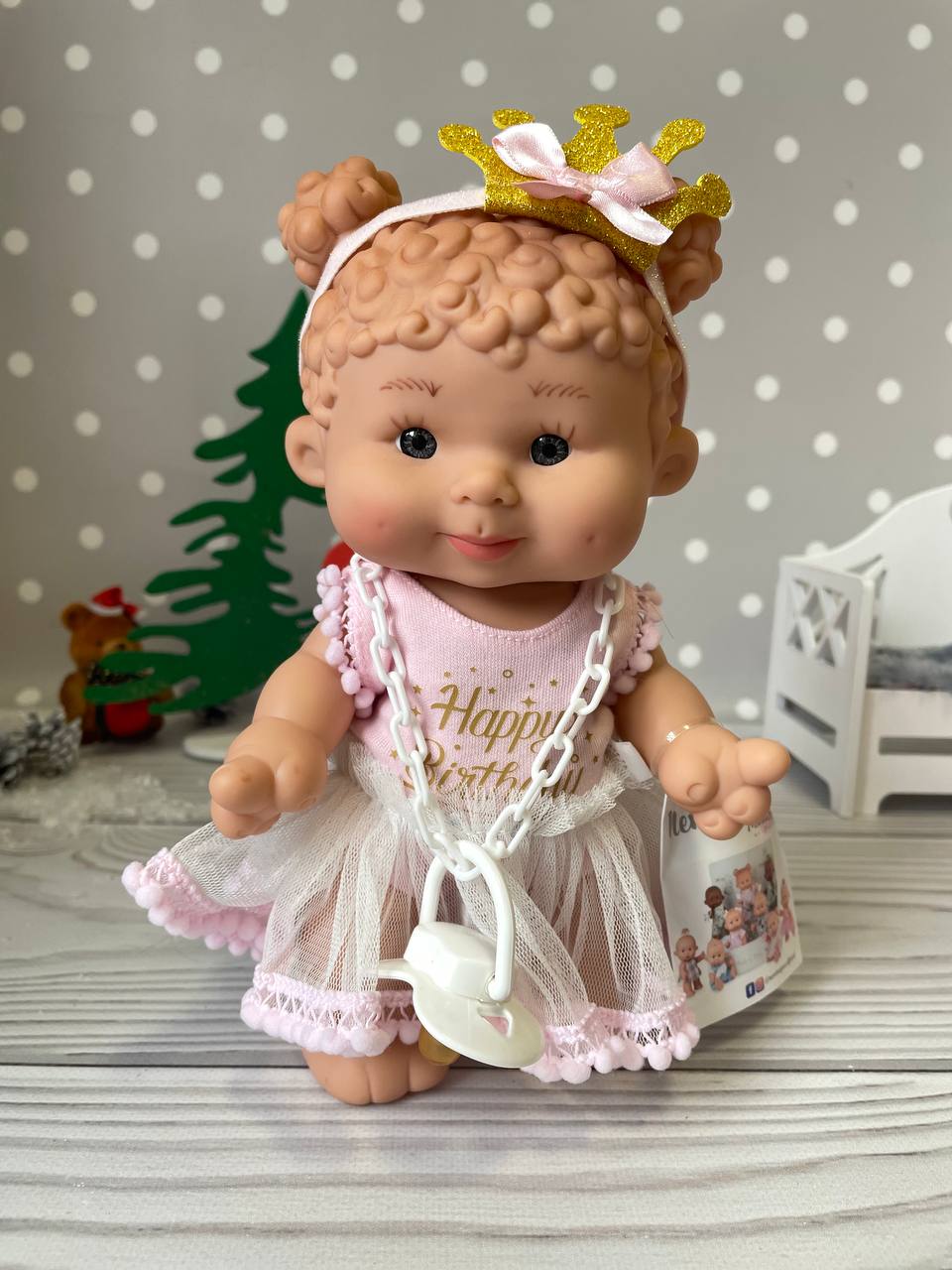 #DM_COLOR_REF# Пупсик Happy Birthday Marina&Pau Pepote Magic edition, 26 см фото для пупсика