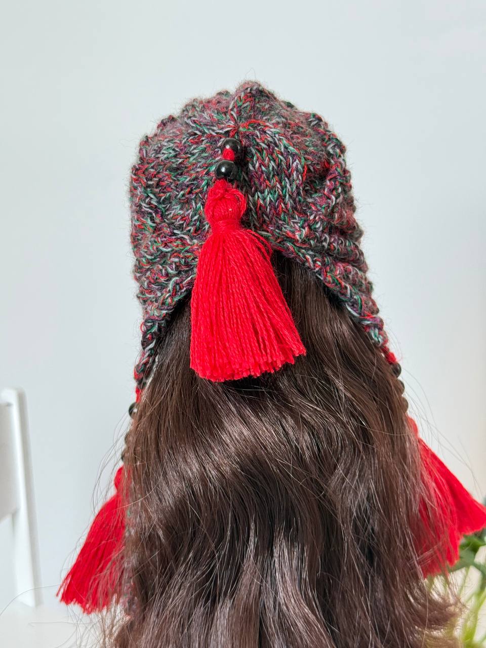 Комплект (свитер и шапка) амарантового цвета Handmade для кукол Paola Reina, 32 см Paola Reina HM-KI-1090 #Tiptovara#