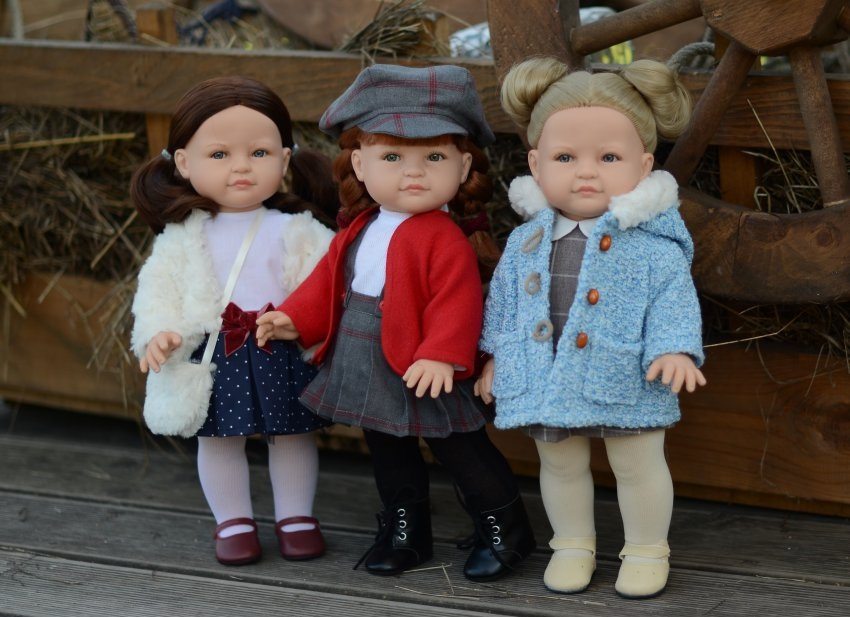 Большие куклы Рейна дель Норте 40 см