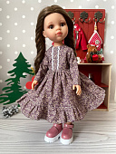 Милое платье для куклы Paola Reina, Eva Berjuan, Nina Lamagik 32-35 см