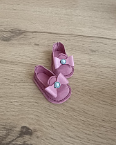 Замшевые лоферы с бантом для кукол Каталина, Паола Рейна 32 см