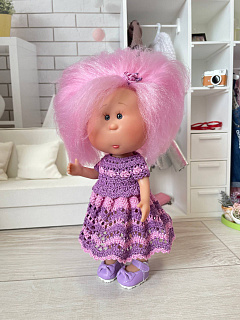Платье и кофточка для куклы little Mia Nines d'Onil 23 см Nines HM-KI-1049 #Tiptovara#