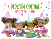 Пупсы Pepotin Special Happy Birthday Nines d'Onil, 21 см