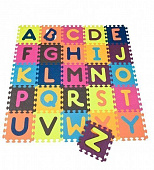Детский развивающий коврик-пазл - ABC (140х140 см, 26 квадратов)