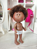 Кукла мальчик мулат Little Mio Nines d'Onil без одежды, 23 см