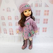 Кукла Paola Reina Carol 14539 в фиолетовом наряде, 32 см