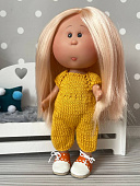 Вязаный комбинезон для куклы little Mia Nines d'Onil 23 см
