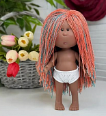 Кукла с дредами Little Miа Afro Nines d'Onil без одежды, 23 см