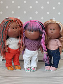 Комплект одежды с джинсами для кукол little Mia Nines d'Onil 23 см