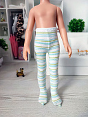 Колготы в цветную полоску для куклы Paola Reina, 32 см