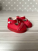 Туфли Сердечко для кукол Pippa / Mia Nines d'Onil 30 см (красные)