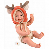 Пупс Llorens 63202 Mini Baby Boy Reindeer, 31 см