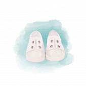Белые кроссовки для кукол Gotz 3403518 размер XL