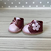 Розовые ботинки на шнурках для кукол Mia Nines d'Onil, 30 см